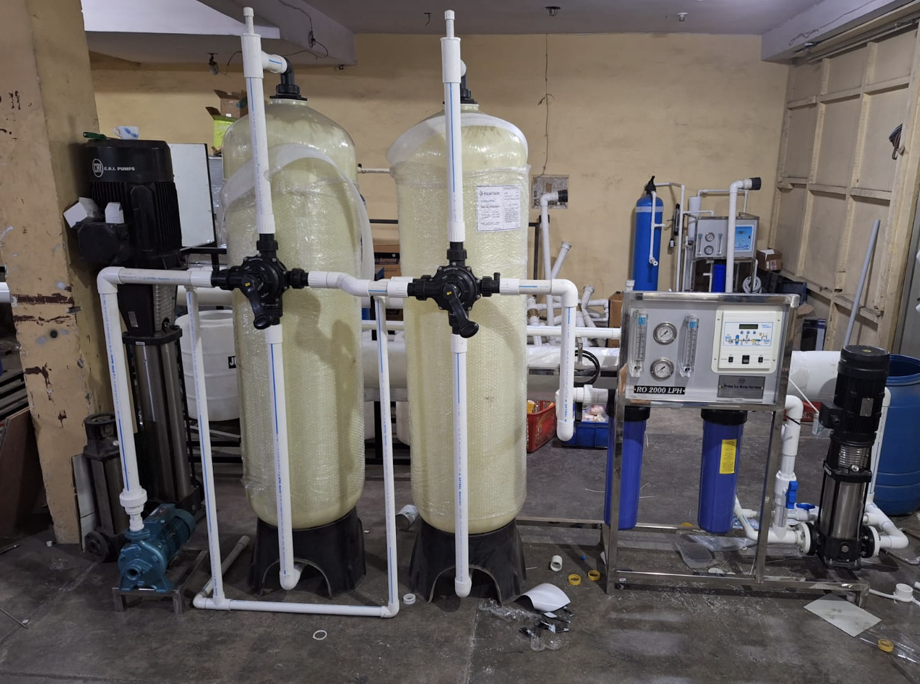 Water Softener Commissioning